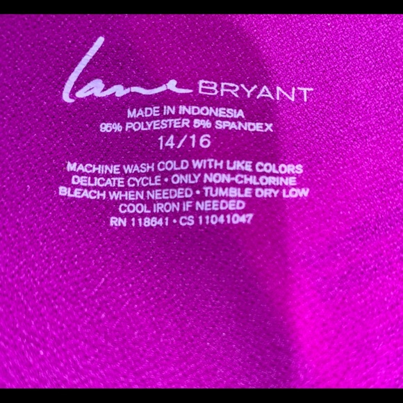 📌Lane Bryant ~ Purple color blouse 👚 - Picture 4 of 4